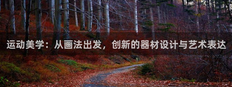 凯捷体育开户：运动美学：从画法出发，创新的器材设计与艺术表达